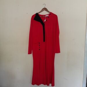 NWT Rose Gal Red Dress Size 2XL
